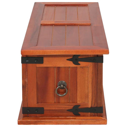Storage Chest, Solid Acacia Wood