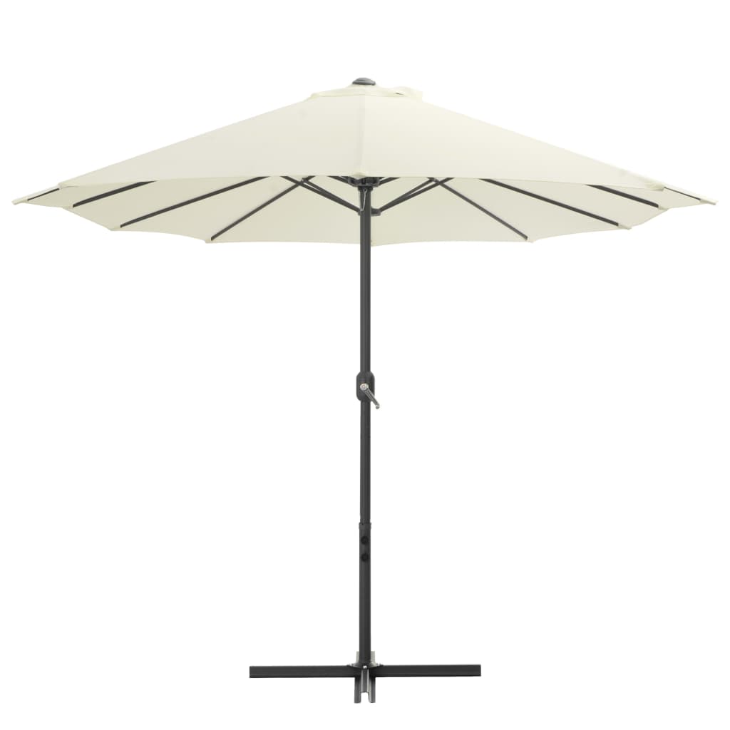 Outdoor Parasol with Aluminium Pole Sand