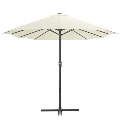 Outdoor Parasol with Aluminium Pole Sand