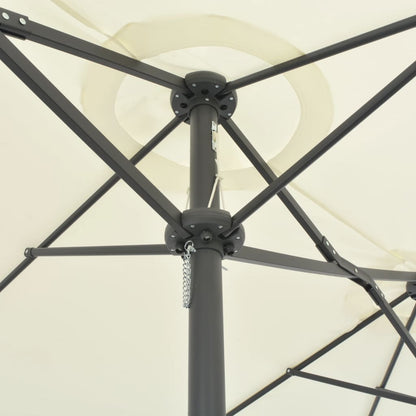 Outdoor Parasol with Aluminium Pole Sand