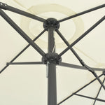 Outdoor Parasol with Aluminium Pole Sand