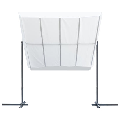 Gazebo with Tiltable Sliding Roof  Cream