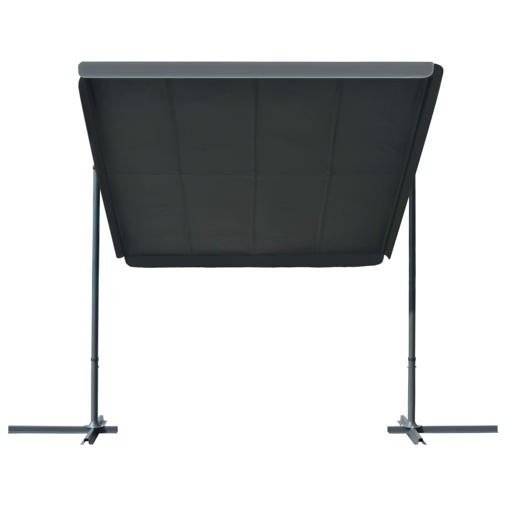 Gazebo with Tiltable Retractable Roof  Anthracite