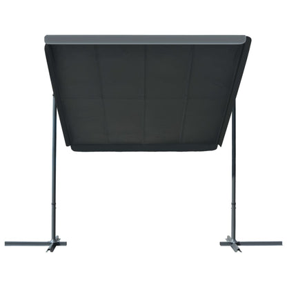 Gazebo with Tiltable Retractable Roof  Anthracite