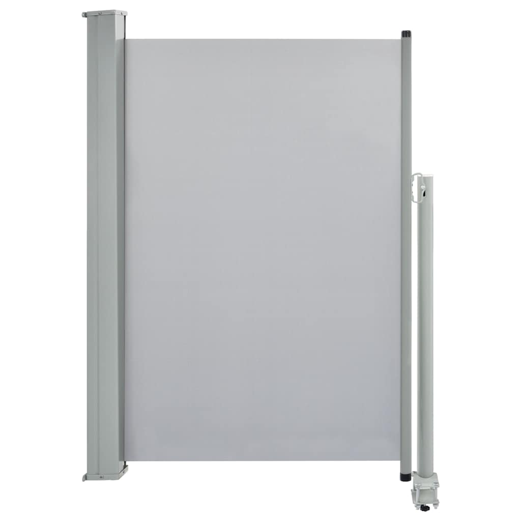 Patio Retractable Side Awning-Grey
