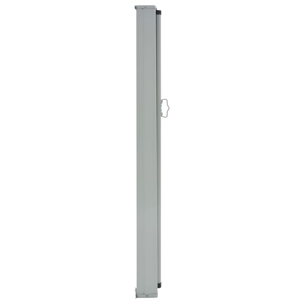 Patio Retractable Side Awning-Grey