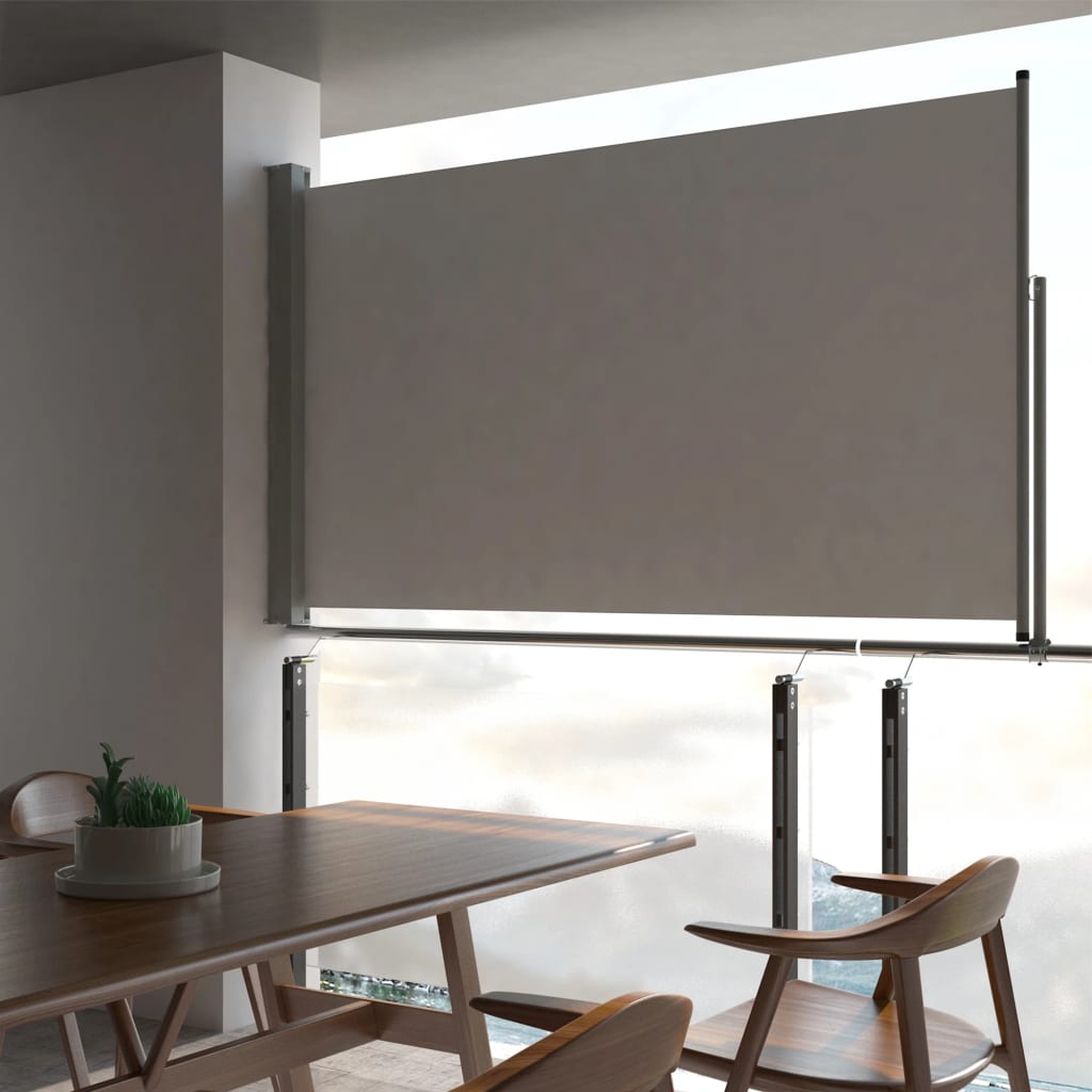 Patio Side Awning  Grey