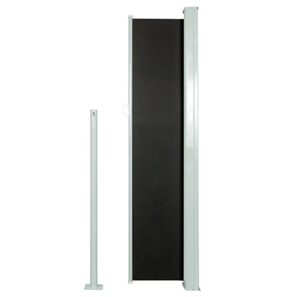 Retractable Side Awning  Black