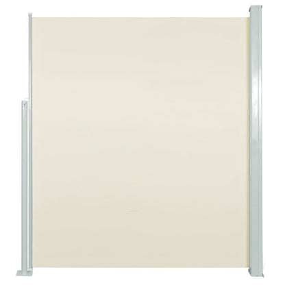 Retractable Side Awning  Cream
