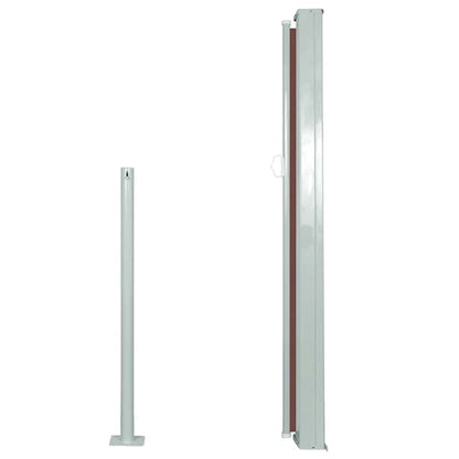 Retractable Side Awning, Brown