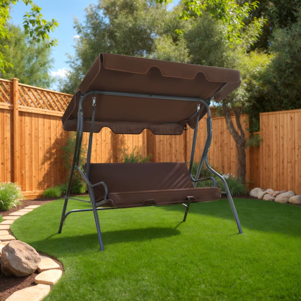 Garden Swing Chair Coffee