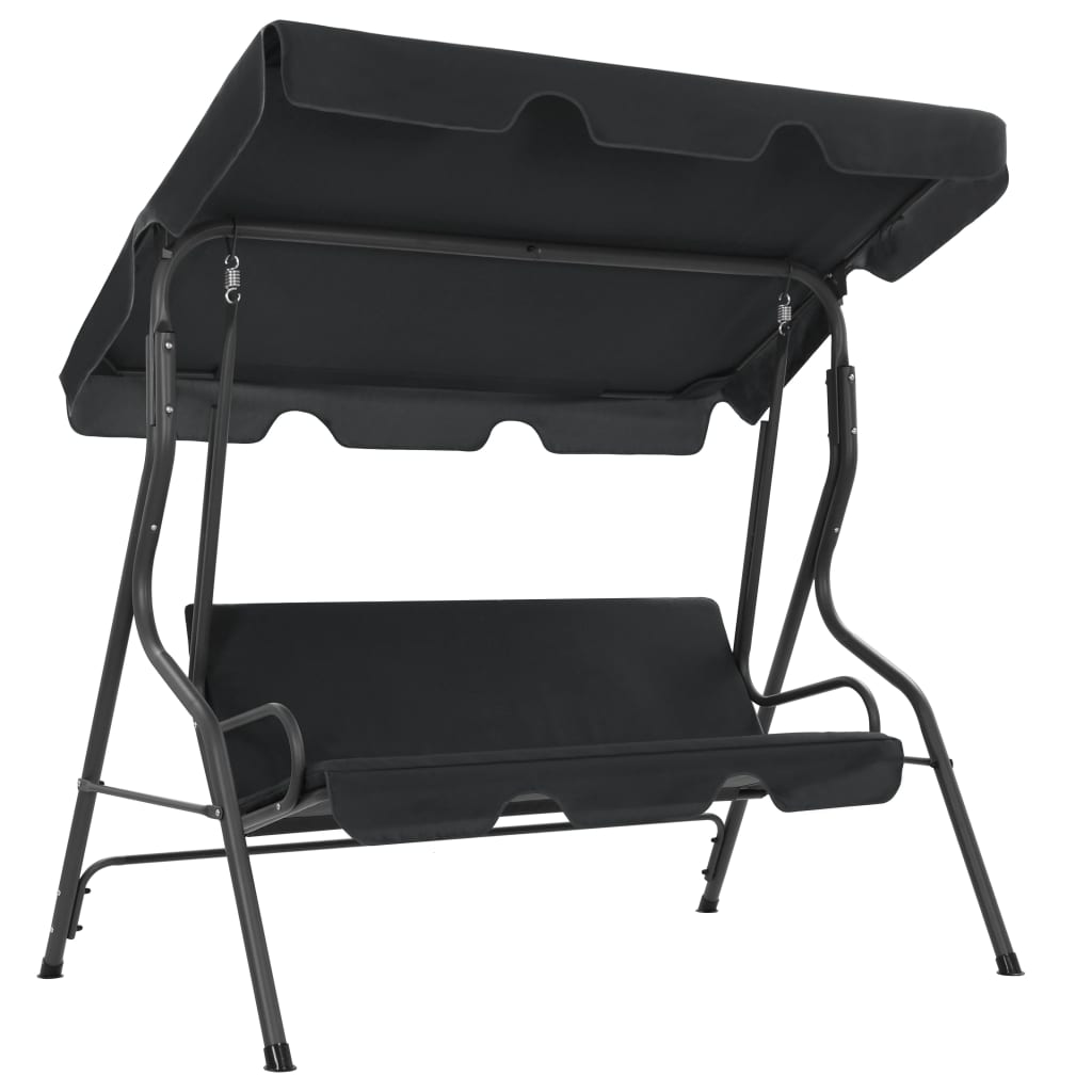 Garden Swing Bench Anthracite