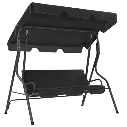 Garden Swing Bench Anthracite