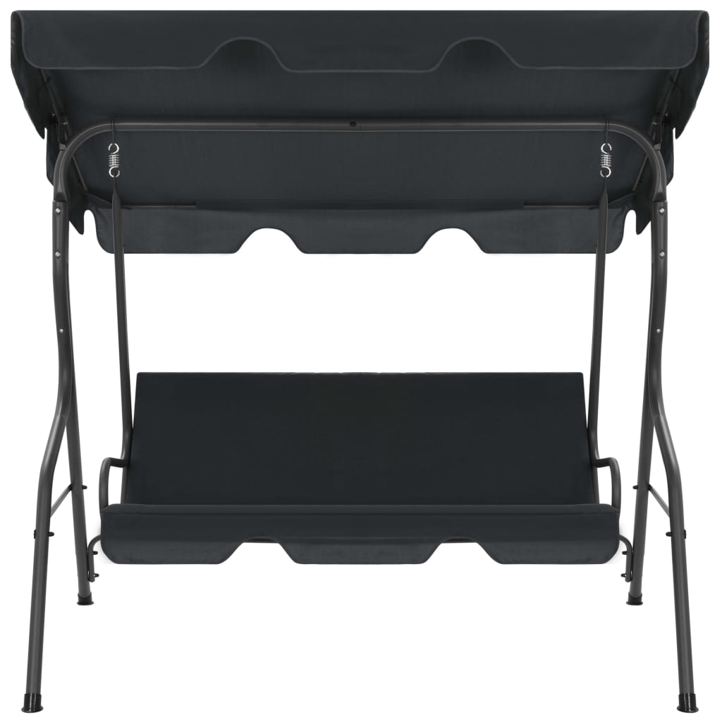 Garden Swing Bench Anthracite