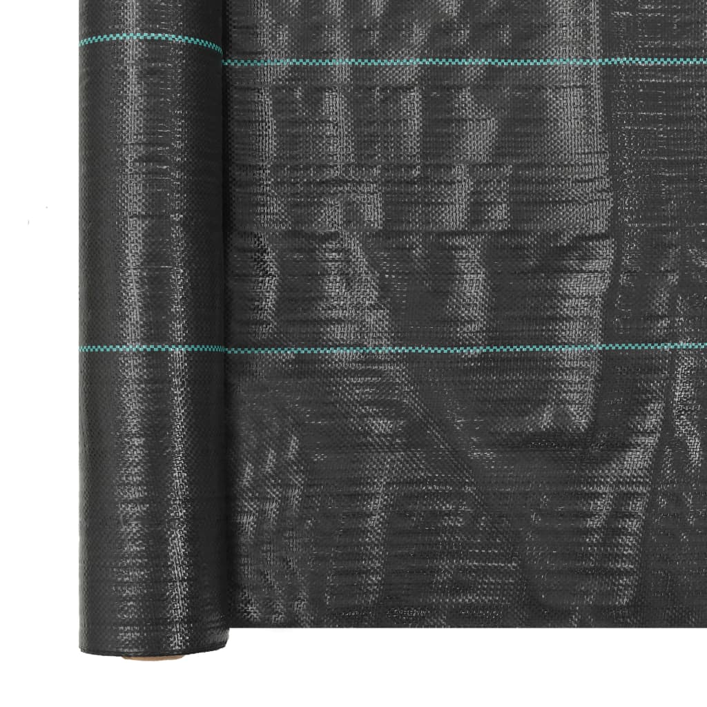 Weed & Root Control Mat PP Black - 1×25m