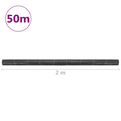 Weed and Root Control Mat PP  Black