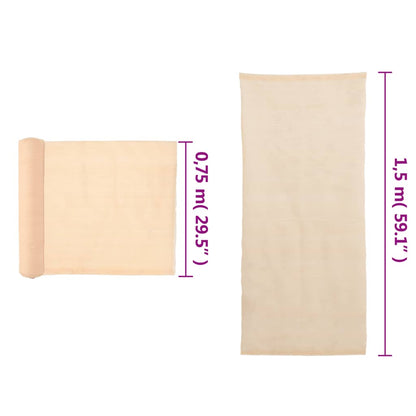 Privacy Net HDPE Beige - 1.5×10m
