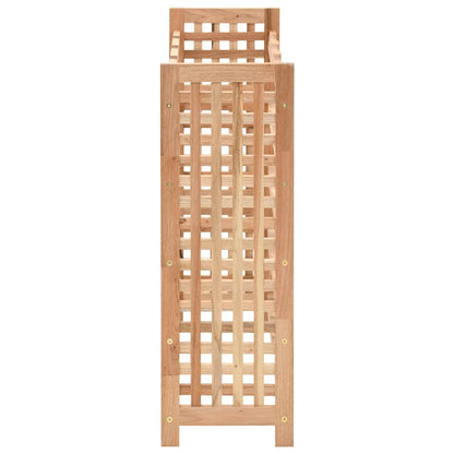Wine Rack Solid Walnut 25 Bottles 63x25x73cm