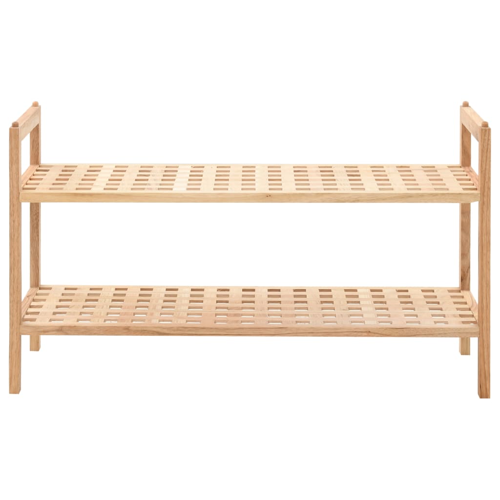 Shoe Rack Solid Walnut Wood
