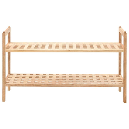Shoe Rack Solid Walnut Wood
