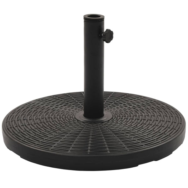  Parasol Base Black Round 25 kg