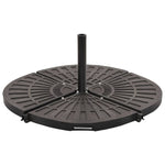 Umbrella Weight Plate Black Fan-shaped 20 kg