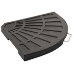 Umbrella Weight Plate Black Fan-shaped 20 kg