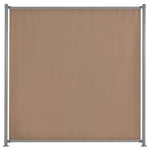 Fence Panel with 2 Posts Fabric  Taupe