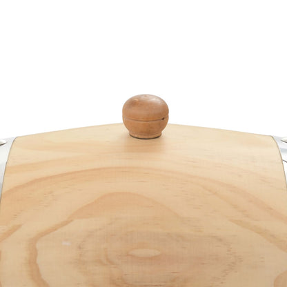 Wine Barrel with Tap Solid Pinewood 12 L