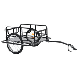 Bike Cargo Trailer Steel Black