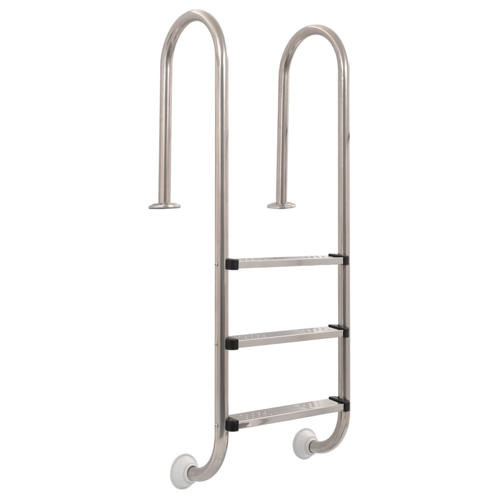 Pool Ladder 3 Steps Stainless Steel 120 cm