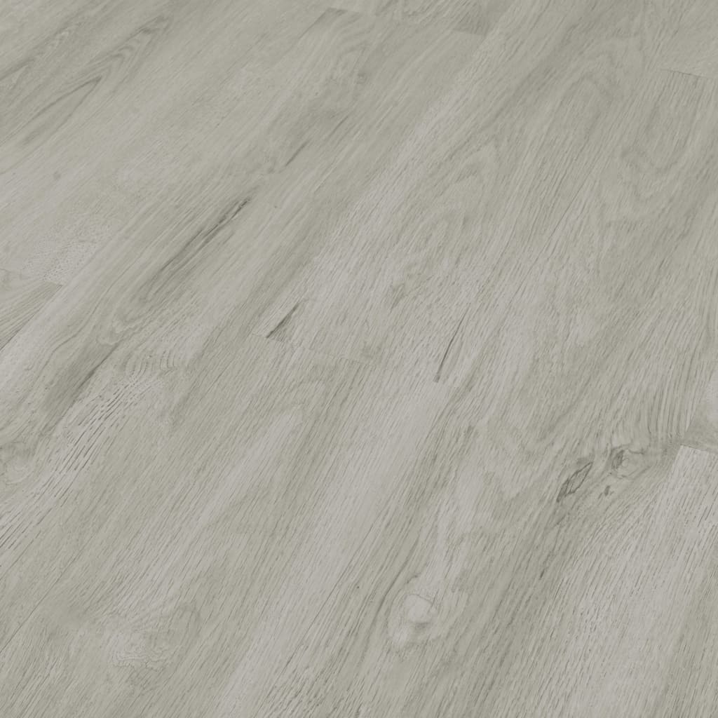 Self-adhesive Flooring Planks 4.46 mÃ‚Â² 3 mm PVC Light Grey