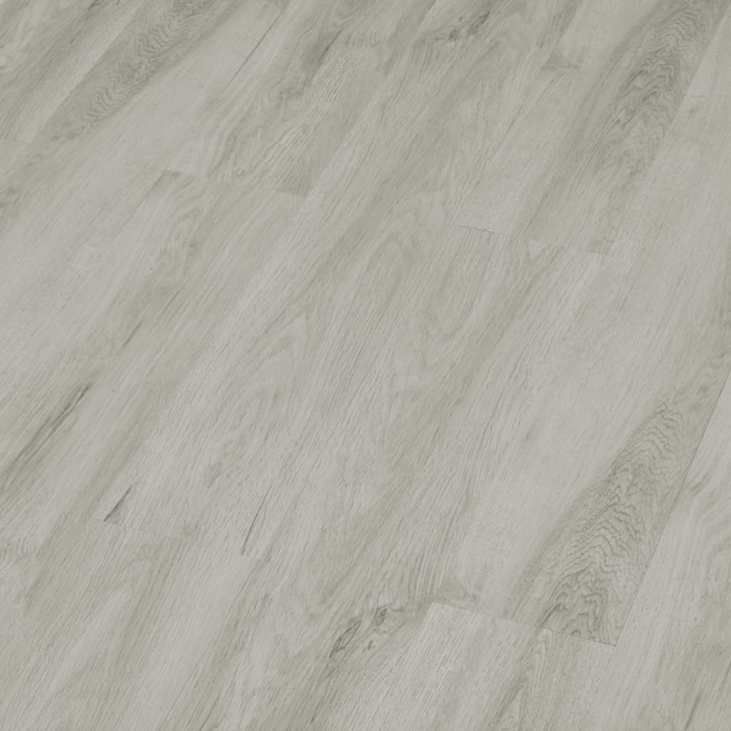 Self-adhesive Flooring Planks 4.46 mÃ‚Â² 3 mm PVC Light Grey