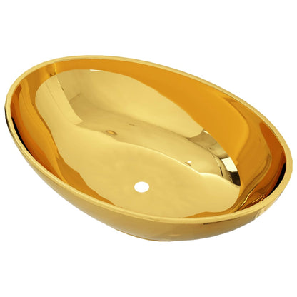 Wash Basin Ceramic Gold S