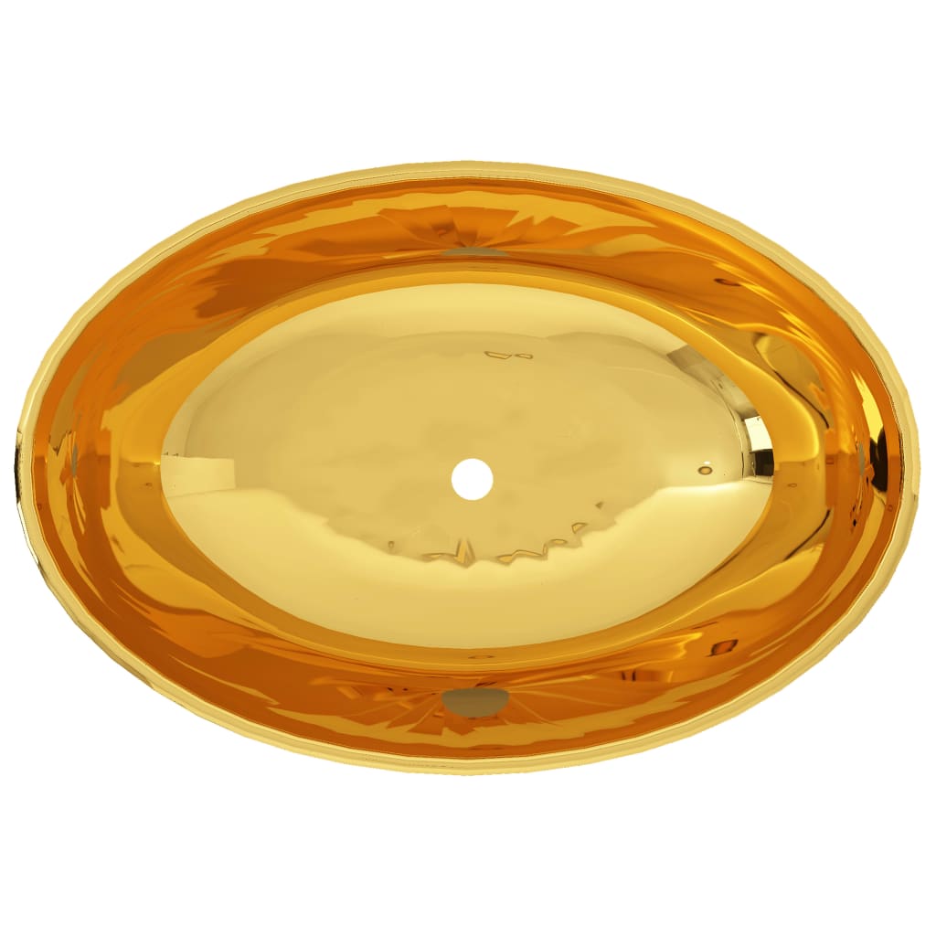 Wash Basin Ceramic Gold S