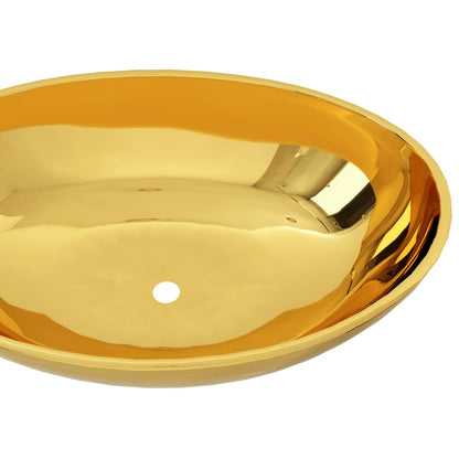 Wash Basin Ceramic Gold S