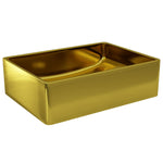 Wash Basin Ceramic - Gold