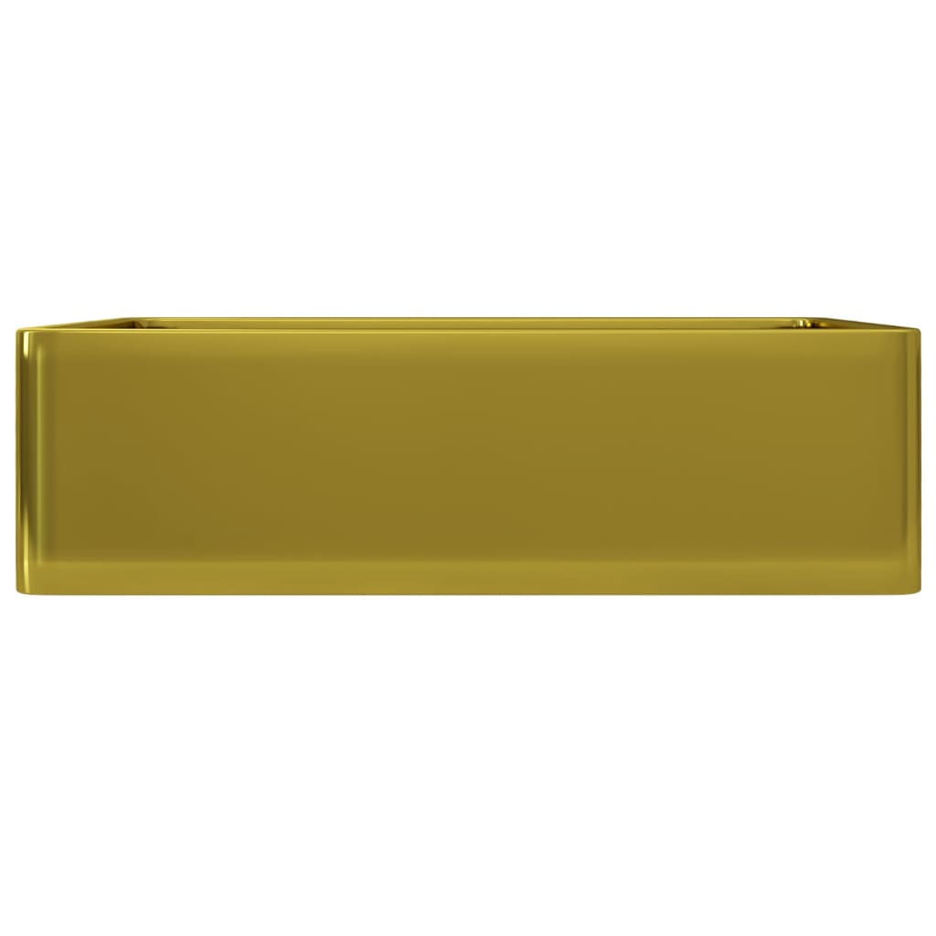 Wash Basin Ceramic - Gold