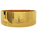 Wash Basin Ceramic {Gold}