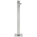 Garden Water Column Stainless Steel Square 65 cm