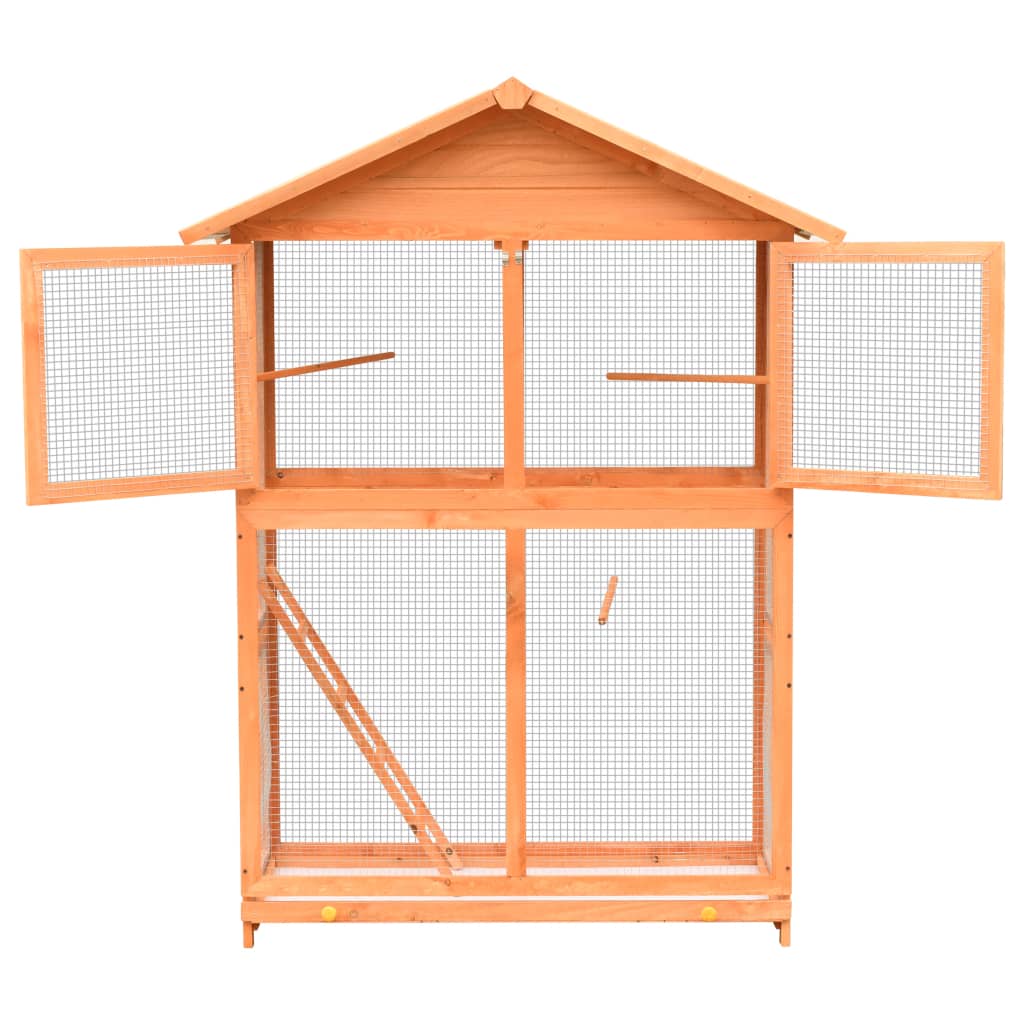 Bird Cage Solid Pine & Fir Wood S