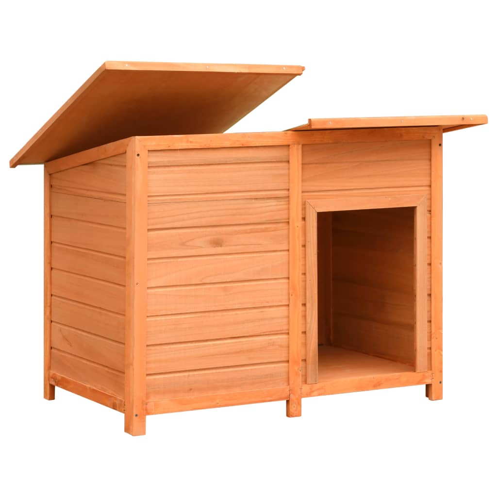 Dog Cage Solid Pine & Fir Wood L