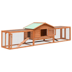 Rabbit Hutch Solid Pine & Fir Wood S
