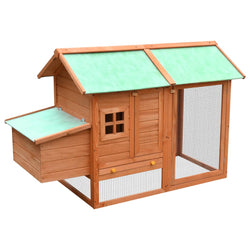 Chicken Cage Solid Pine & Fir Wood S