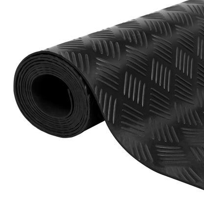 Floor Mat Anti-Slip Rubber 3 mm Check M