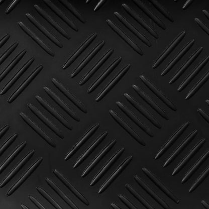 Floor Mat Anti-Slip Rubber 3 mm Check M