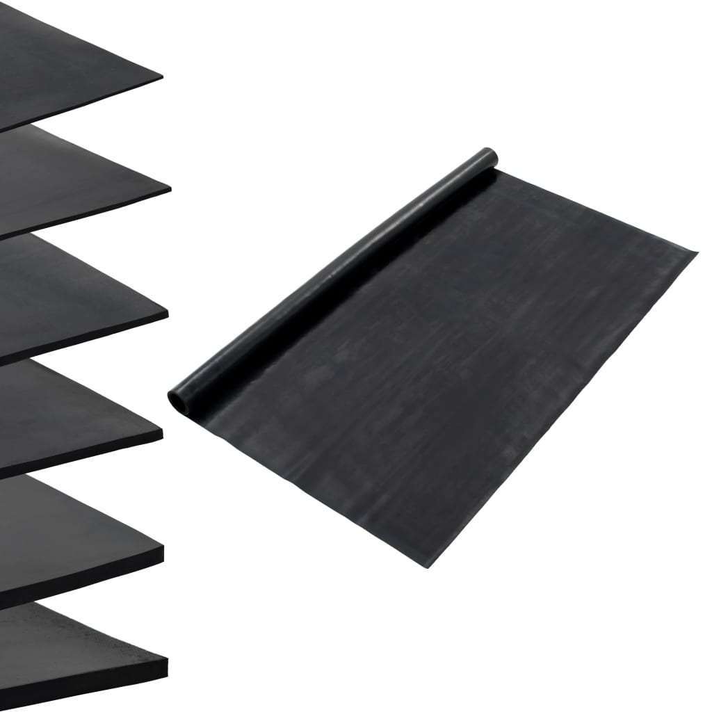 Floor Mat Anti-Slip Rubber 1mm  Sooth M