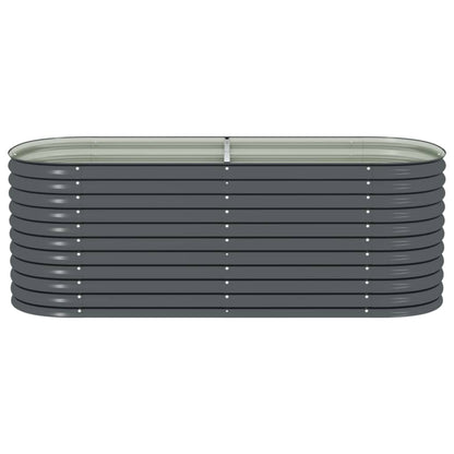 Garden Planter  Galvanised Steel-Grey