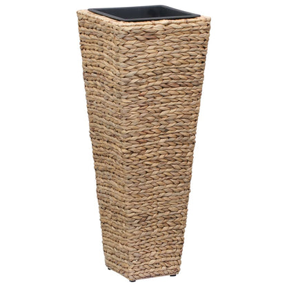 Garden Planters 3 pcs Water Hyacinth Brown - 30×30×80cm