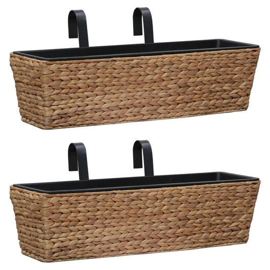Garden Planters 2 pcs Water Hyacinth - 60×20×18cm